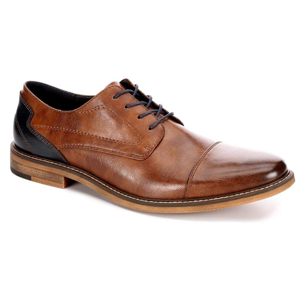 Restoration two tone dress shoes